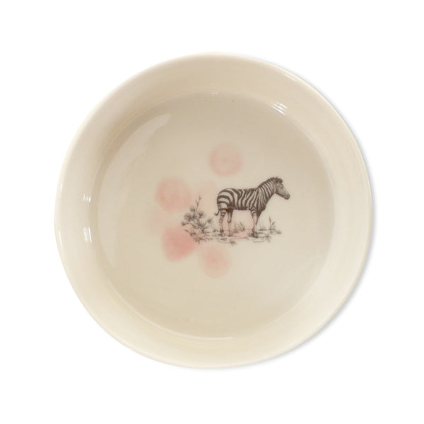 Safari bowl  /  Zebra pink