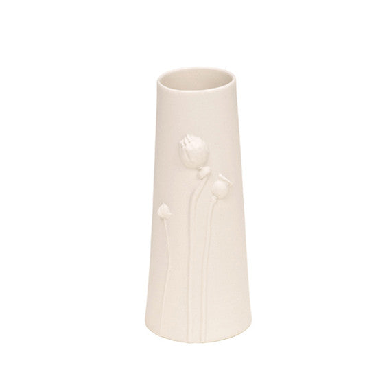 Poppy Vase large / White