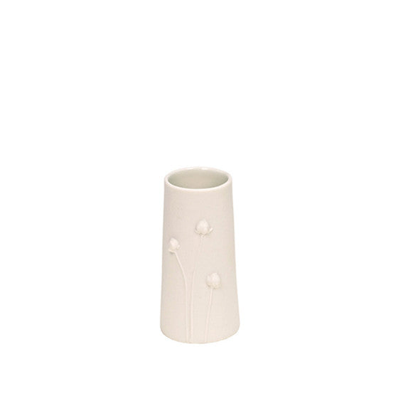 Poppy Vase small / White